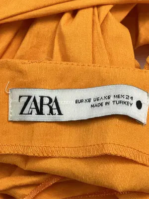 ZARA/ザラ/ワンピース/ワンピース/ドレス/オレンジ/XS