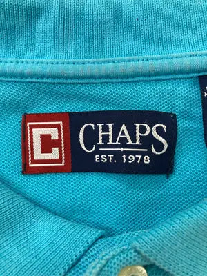 CHAPS/チャップス/ポロシャツ/トップス/スカイブルー/L