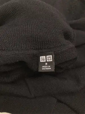 UNIQLO/ユニクロ/ニット/セーター/トップス/ブラック/M
