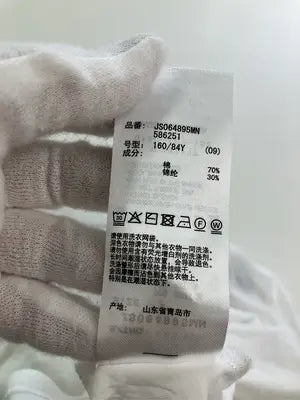 JEANASIS/ジーナシス/Tシャツ/カットソー/トップス/ホワイト/F