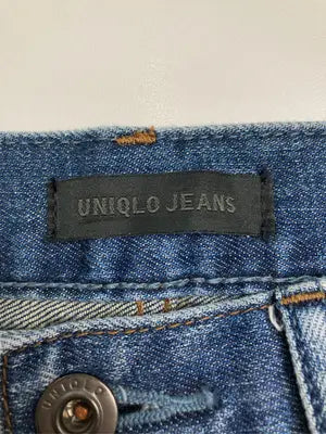 UNIQLO/ユニクロ/デニムパンツ/パンツ/ブルー/22 (56cm)