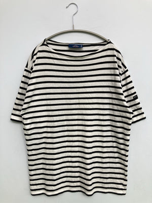 SAINT JAMES/セントジェームス/Tシャツ/カットソー/トップス/ホワイト/M/L