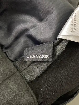 JEANASIS/ジーナシス/スラックス/パンツ/ブラック/M