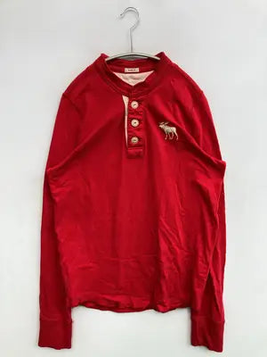 Abercrombie & Fitch/アバクロンビーアンドフィッチ/Tシャツ/カットソー/トップス/レッド/M