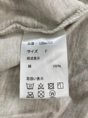 MONO-MART/モノマート/Tシャツ/カットソー/トップス/グレー/F