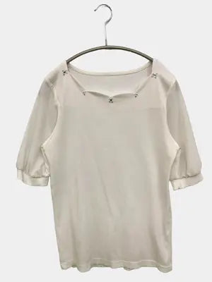 しまむら/シマムラ/Tシャツ/カットソー/トップス/ホワイト/M