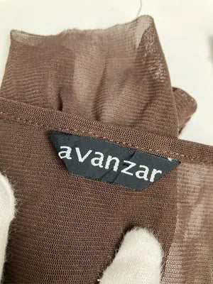 AVANZAR/アバンザル/Tシャツ/カットソー/トップス/ブラウン