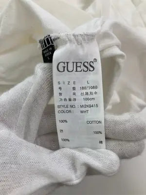 GUESS/ゲス/Tシャツ/カットソー/トップス/ホワイト/L