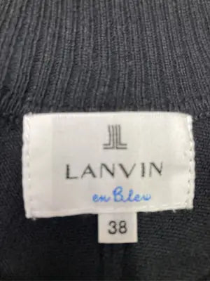LANVIN EN BLUE/ニット/セーター/トップス/ブラック/38