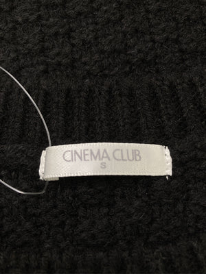 CINEMA CLUB/シネマクラブ/ベスト/トップス/ブラック/S