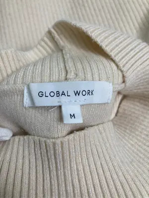 GLOBAL WORK/グローバルワーク/ニット/セーター/トップス/アイボリー/M