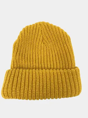 NEW YORK HAT CO./ニットキャップ/ビーニー/帽子/イエロー