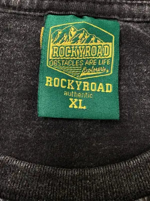ROCKYROAD/Tシャツ/カットソー/トップス/ブラック/XL