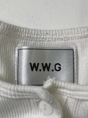 W.W.G/フーズフーギャラリー/Tシャツ/カットソー/トップス/ホワイト/F