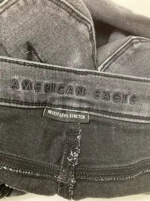AMERICAN EAGLE/アメリカンイーグル/デニムパンツ/パンツ/ブラック/8 SHORT