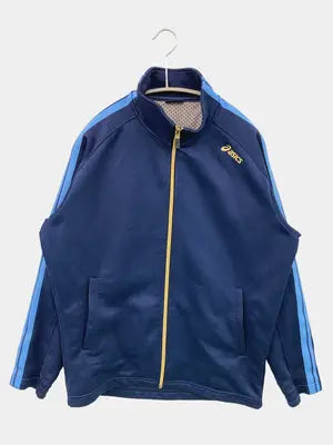 ASICS/アシックス/ジャージ/トラックジャケット/トップス/ネイビー/S