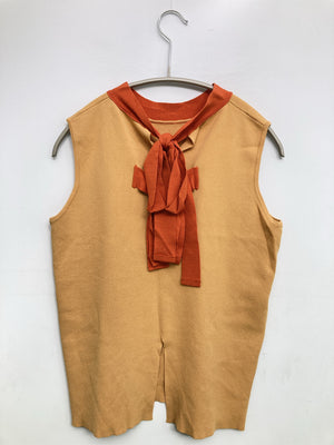 titivate/ティティベイト/ノースリーブ/トップス/ブラウン/M