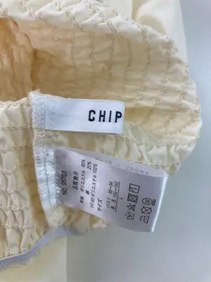 Chip Clip/チップクリップ/シャツ/ブラウス/トップス/アイボリー/L
