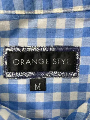 ORANGE STYL./シャツ/ブラウス/トップス/ブルー/M