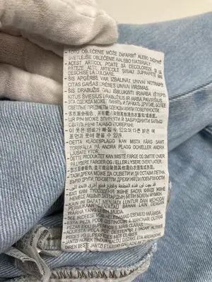 ZARA/ザラ/デニムパンツ/パンツ/スカイブルー/EUR 32/USA 0/MEX 22