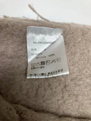 マフラー/ファッション雑貨/ベージュ/F