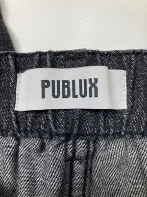 PUBLUX/パブリュクス/デニムパンツ/パンツ/ブラック/L