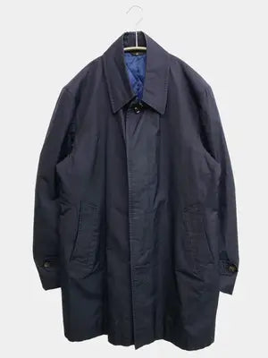 LANVIN/ランバン/ステンカラーコート/ジャケット/アウター/ネイビー/R46
