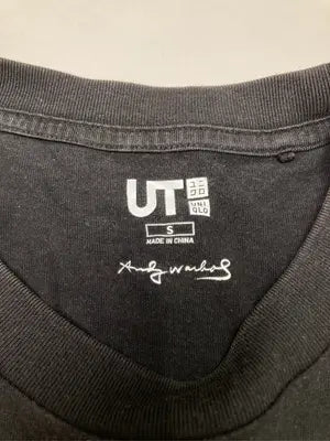 UNIQLO/ユニクロ/Tシャツ/カットソー/トップス/ブラック/S
