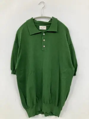 All The/ポロシャツ/トップス/グリーン/L