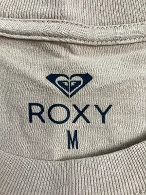 ROXY/ロキシー/Tシャツ/カットソー/トップス/ベージュ/M