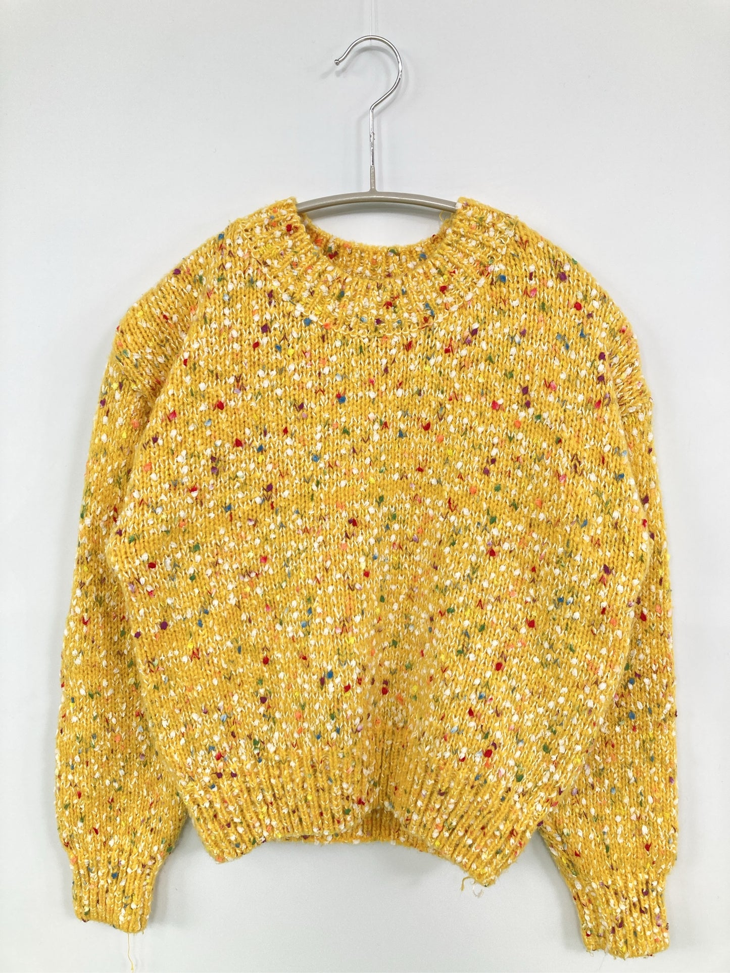 menidiom/ニット/セーター/トップス/イエロー