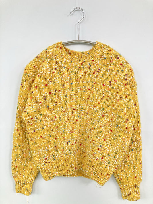 menidiom/ニット/セーター/トップス/イエロー