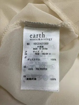 earth music&ecology/アースミュージックアンドエコロジー/シャツ/ブラウス/トップス/アイボリー/F