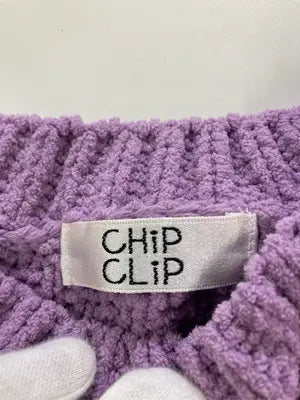 Chip Clip/チップクリップ/ニット/セーター/トップス/パープル/L