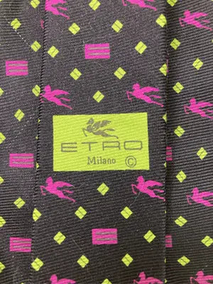 ETRO/エトロ/ネクタイ/ファッション雑貨/ブラック