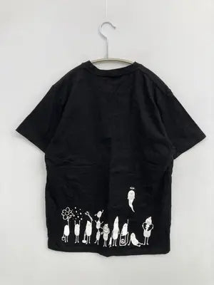 Design Tshirts Store graniph/デザインティーシャツストアーグラニフ/Tシャツ/カットソー/トップス/ブラック/S