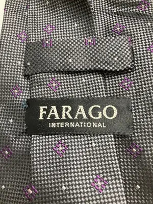FARAGO/ファラーゴ/ネクタイ/ファッション雑貨/グレー
