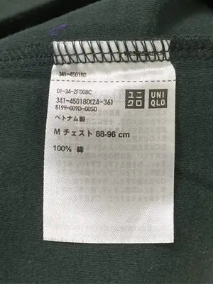 UNIQLO/ユニクロ/Tシャツ/カットソー/トップス/グリーン/M