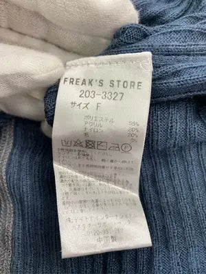 FREAK'S STORE/フリークスストア/ニット/セーター/トップス/ブルー/F