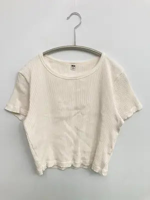 UNIQLO/ユニクロ/Tシャツ/カットソー/トップス/ホワイト/L