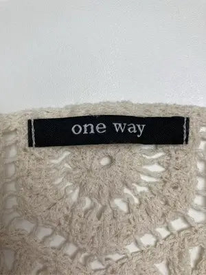 One Way/ワンウェイ/シャツ/ブラウス/トップス/ベージュ/M