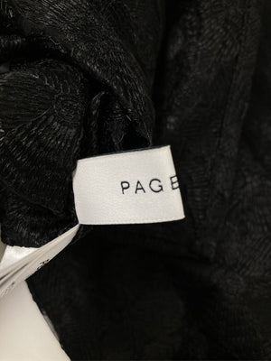 PAGE BOY/ページボーイ/シャツ/ブラウス/トップス/ブラック/F