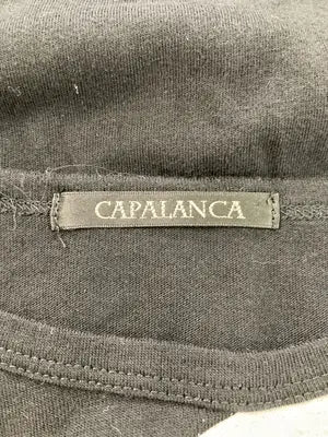 CAPALANCA/Tシャツ/カットソー/トップス/ブラック/M