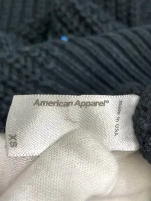 American Apparel/アメリカンアパレル/ニット/セーター/トップス/ブラック/XS