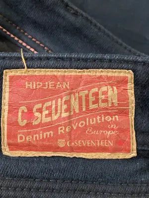C-SEVENTEEN/シーセブンティーン/デニムパンツ/パンツ/ブラック/XXS