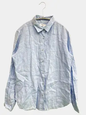 UNIQLO/ユニクロ/シャツ/ブラウス/トップス/スカイブルー/M
