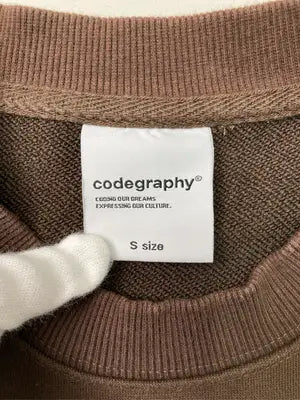 Code:graphy/コードグラフィー/スウェット/トップス/ブラウン/S