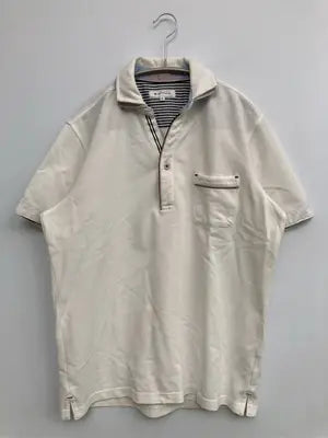 THE SHOP TK/ザショップティーケー/ポロシャツ/トップス/ホワイト/L