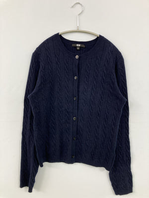 UNIQLO/ユニクロ/カーディガン/ボレロ/トップス/ネイビー/L