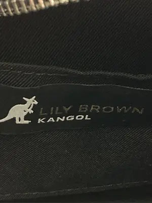KANGOL/カンゴール/ハンドバッグ/バッグ/ブラック